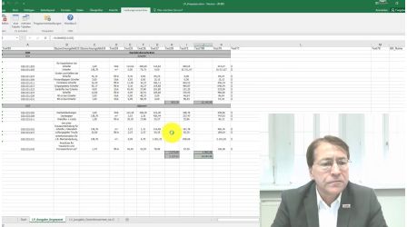  Ausschreibung, Excel Export und Aufbereitung